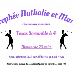 Trophée Nathalie & Marie